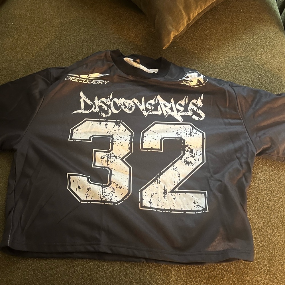 Gray Discoveries Jersey with Number 32